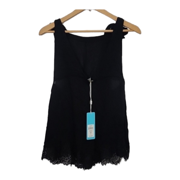 Beach Bunny sheer black romper size S - Picture 8 of 8